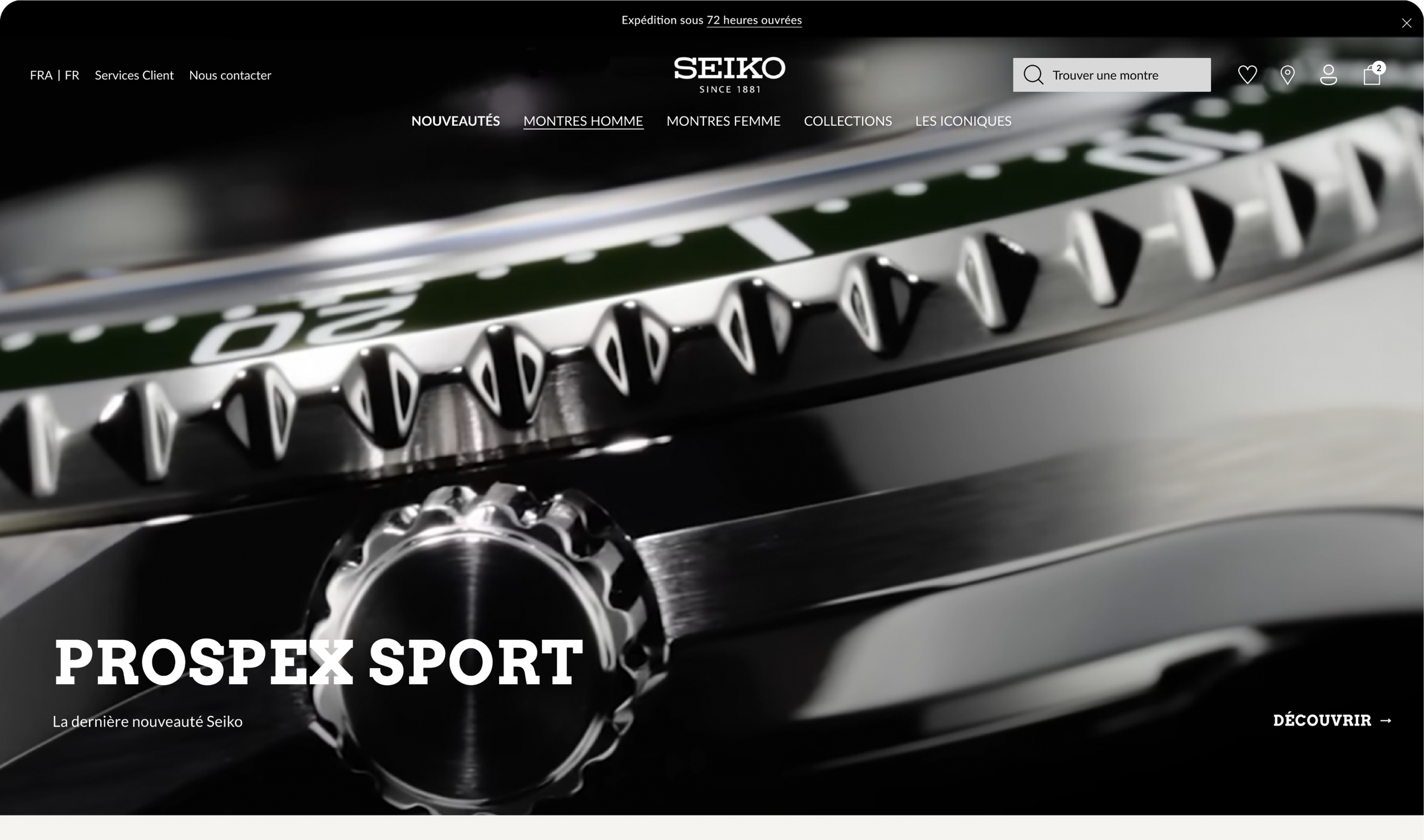 Visuel Seiko Accueil
